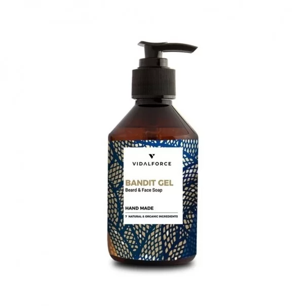 Champu Barba Larga & Rostro Natural Certificado - 1