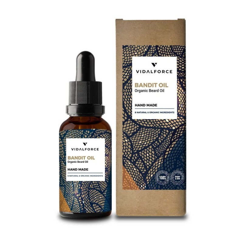 Olio Bandit, Olio per Barba Naturale e Ecologico Certificato - 1