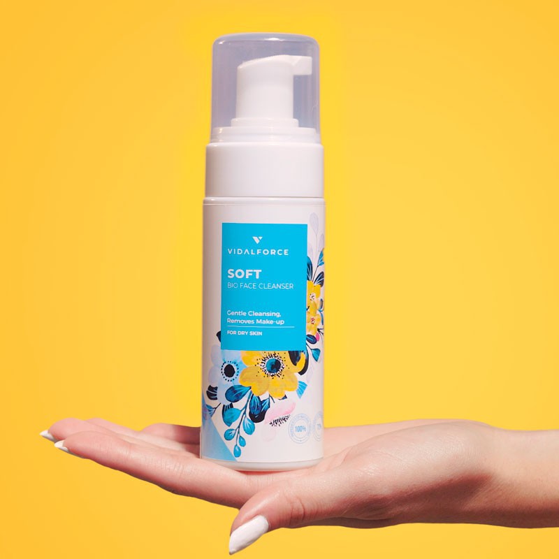 SOFT. Nettoyant Facial et Démaquillant Peau Sèche ou Normale - 2