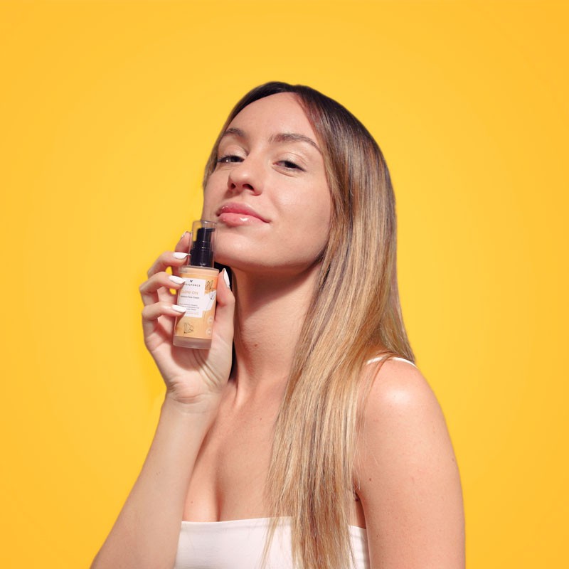 GLOW ON. Creme Facial Ativo para pele Seca ou Normal - 6
