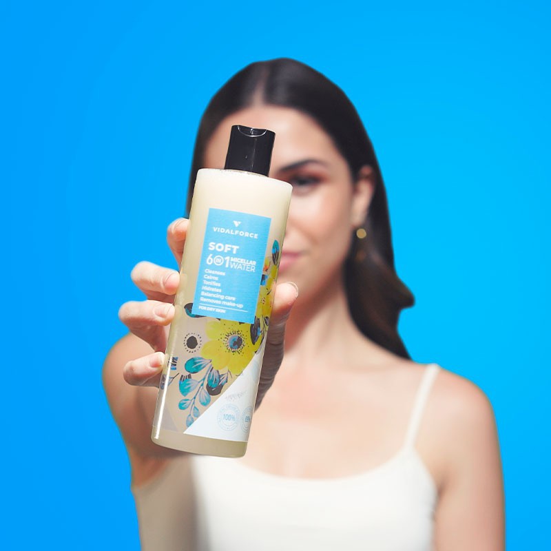 SOFT MICELAR. Detergente Viso e Struccante per Pelle Secca o Normale - 3