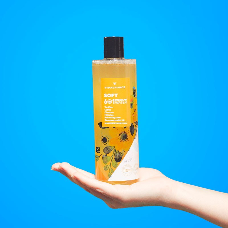 SOFT MICELAR. Gezichtsreiniger en Make-up Remover voor Gecombineerde of Vette Huid - 5