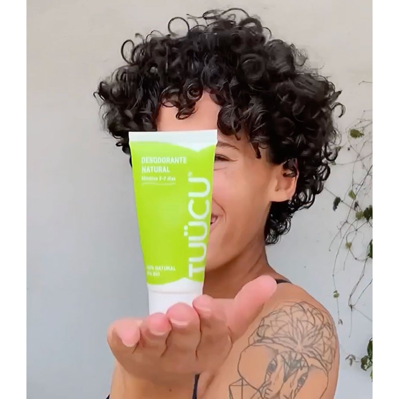 Tuücu deodorante 100% naturale e 26% ecologico, Fino a 7 giorni di Efficacia - 6