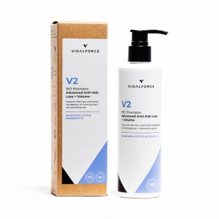 Shampoo V2 anticaduta avanzato e volumizzante