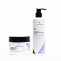 Pack Shampoo V2 + Natürliche Bio Anti-Haarausfall Maske FORTGESCHRITTENER HAARAUSFALL