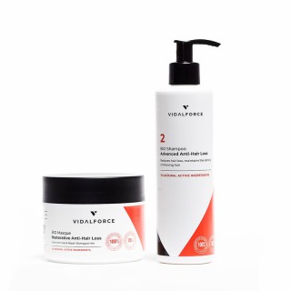 Shampoo 2 + Masker, Pack Geavanceerde Val BIO - 1