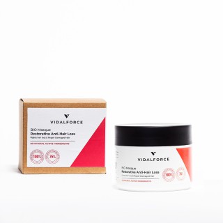 Masque Bio Anti-Chute restructurant pour cheveux secs et abîmés - 1