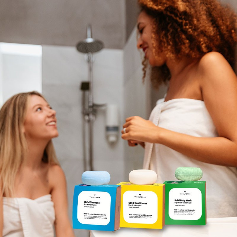 Ambachtelijke Vaste Shampoo 100% Natuurlijk en 30% BIO 85gr - 2