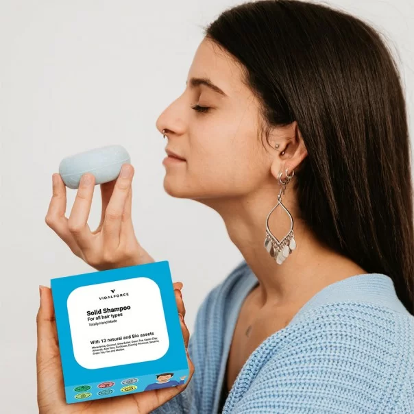Champu Solido Artesanal 100% Natural y 30% BIO 85gr - 8