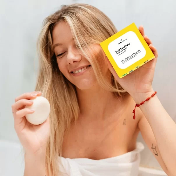 Acondicionador Solido Artesanal 100% Natural y 50% BIO 85gr - 5