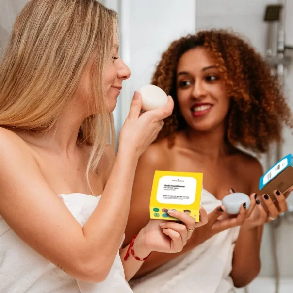 Acondicionador Solido Artesanal 100% Natural y 50% BIO 85gr - 2