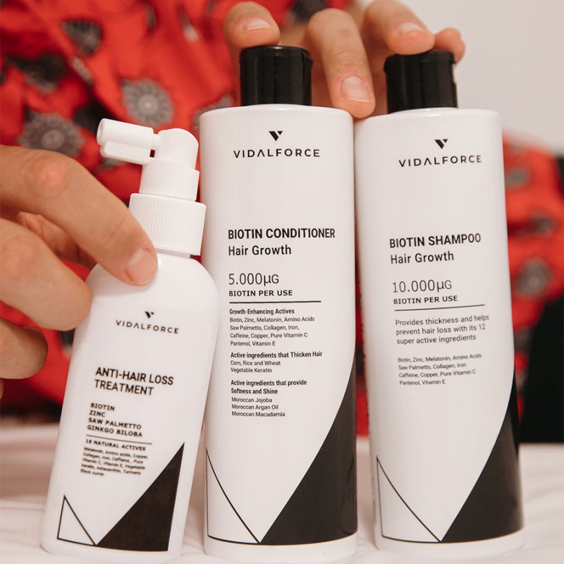 Conditioner with 5000 mcg Biotin - 4