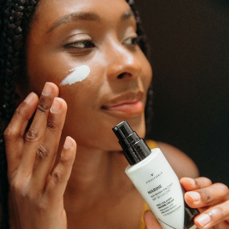 MARINE Natuurlijke anti-rimpel crème met zonnebescherming 30SPF - 7