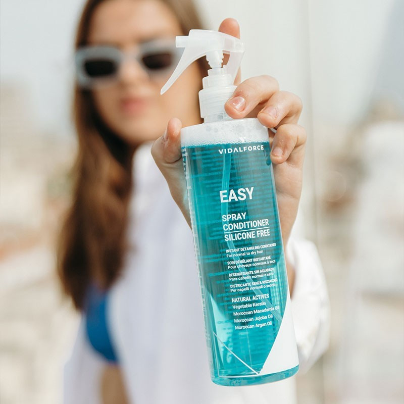 EASY Acondicionador sin Aclarado Natural Bifásico Sin Siliconas Ni Petroquímicos - 7