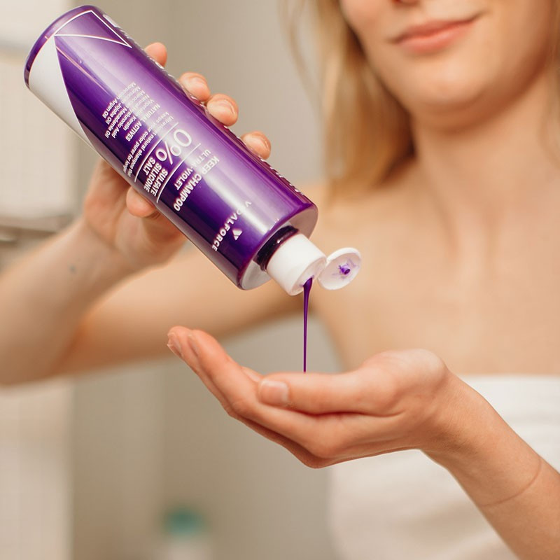 KEEP Champu Violeta Natural Sin Sulfatos, Sin Siliconas y Sin Sal - 4