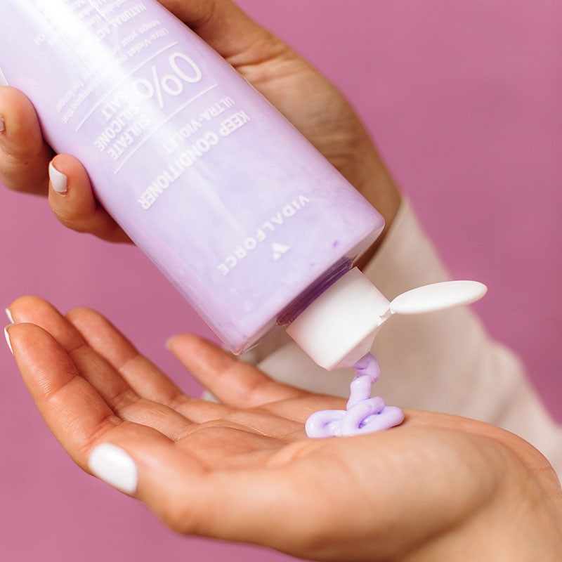 KEEP Natürlicher Violetter Conditioner Ohne Sulfate, Ohne Silikone und Ohne Salz - 5