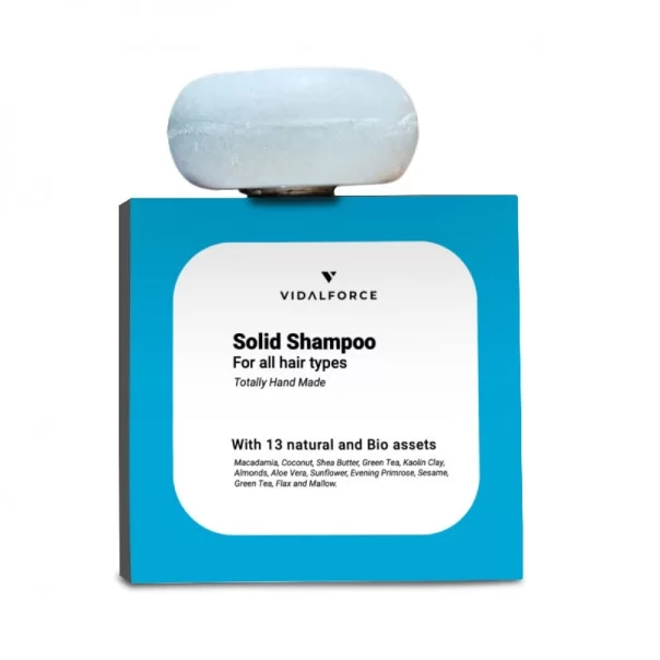 Champu Solido Artesanal 100% Natural y 30% BIO 85gr - 1