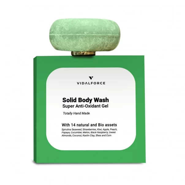 Gel Solido Cuerpo Artesanal 100% Natural y Bio 85gr - 1