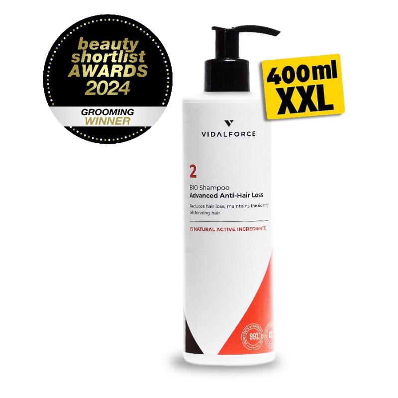 Champu 2 BIO XXL Anticaida Avanzada Bio 400ml - 1
