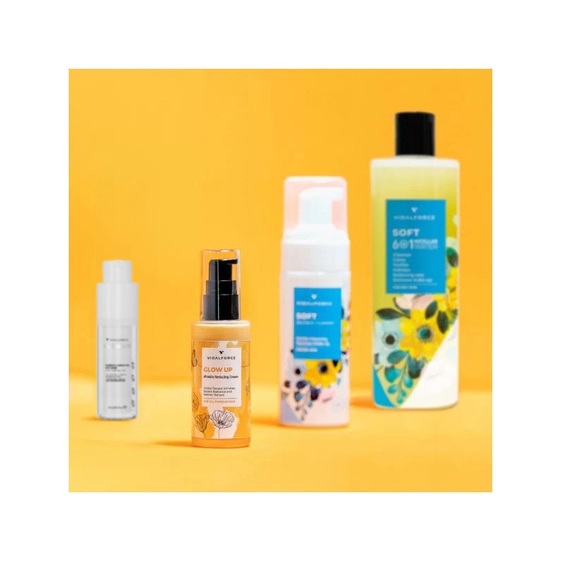 Rotina Facial Anti-idade Glow Up -Pele Seca- - 1