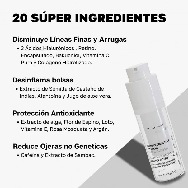 GLOW EYE Crema contorno de ojos Supercharged Complex - 6
