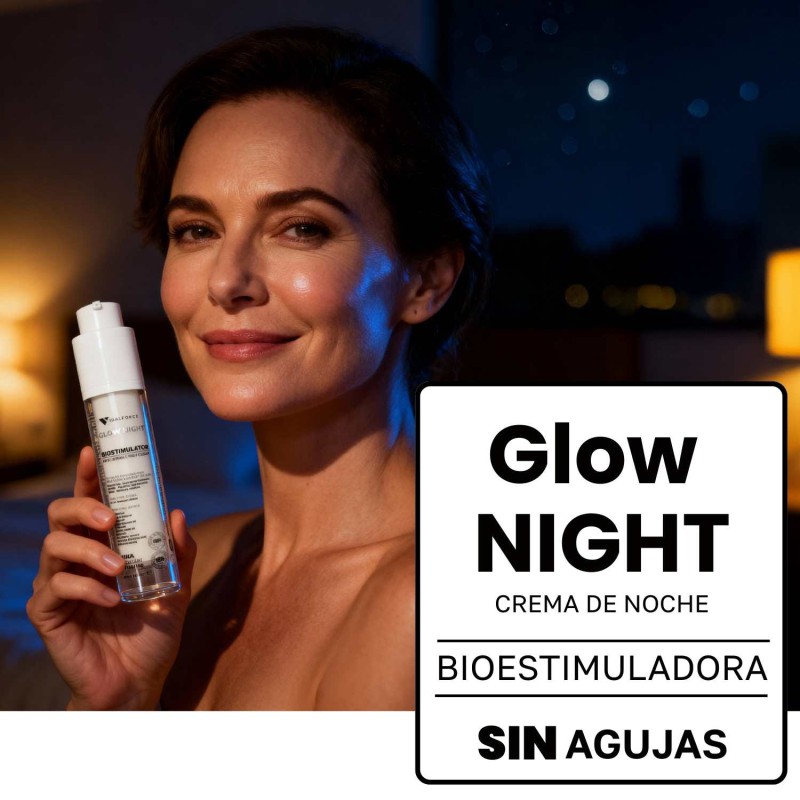 GLOW NIGHT Creme noturno Anti-idade com Bioestimuladores - 3