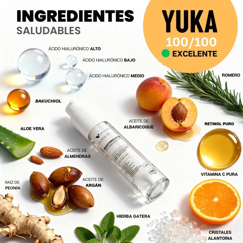 GLOW NIGHT Crema de noche Antiedad con Bioestimuladores - 7