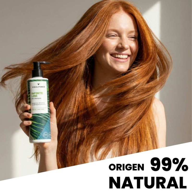 Infinite Line Shampoo Efeito liso resultado profissional