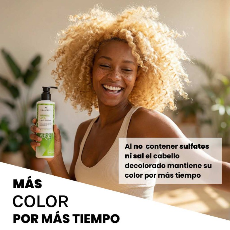 Infinity Curl - Naturalny szampon do idealnych loków