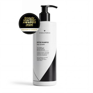 Champú Biotina 10000 mcg con 12 Activos 400ml - 1