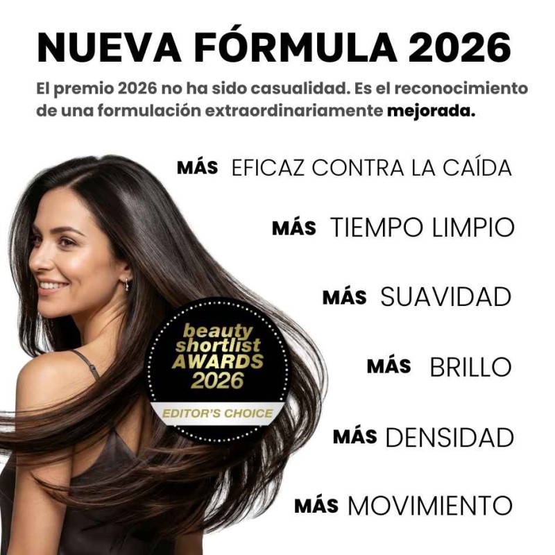 Champô Biotina para o Cabelo 10000 mcg + 12 Ativos