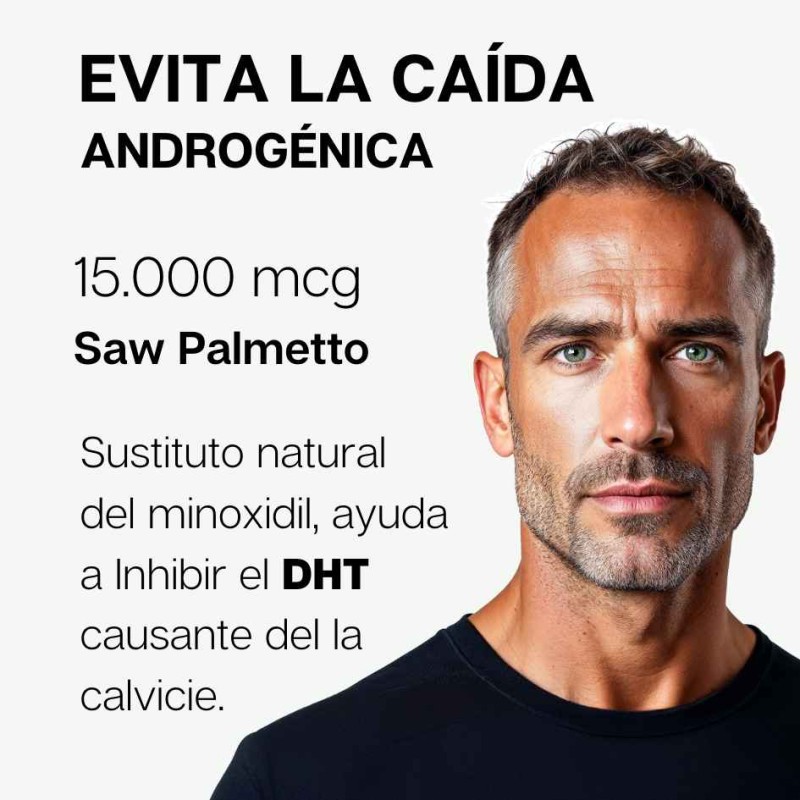 Shampooing à la Biotine pour les Cheveux 10000 mcg + 12 Actifs