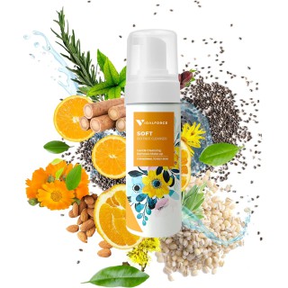 Detergente Viso per Pelle Grassa e Struccante Naturale