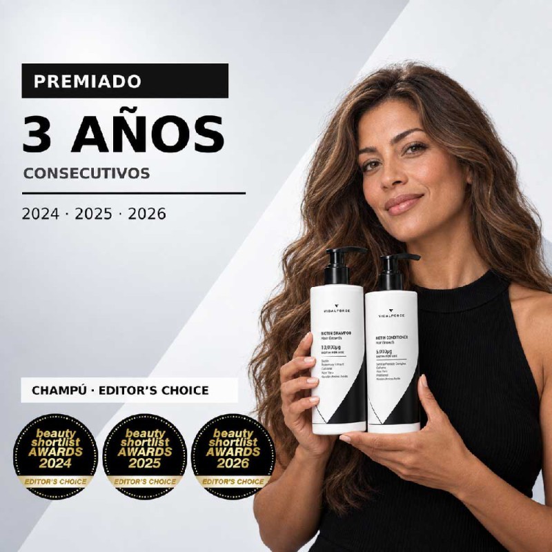 Pack Shampooing et Après-shampooing Biotine 10000 mcg I Anti-chute Naturel