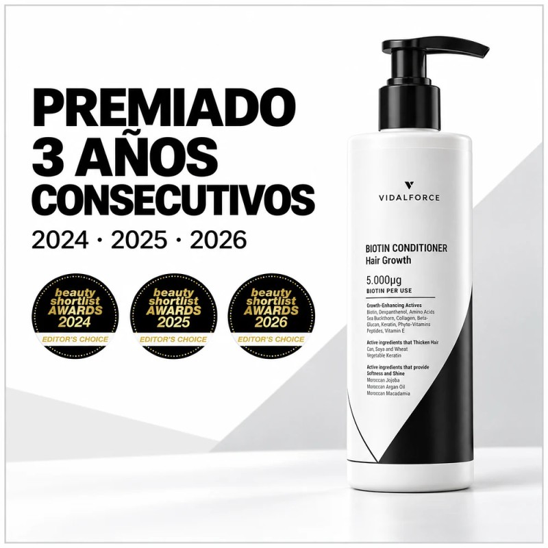 Conditioner with biotin 5000 mcg
