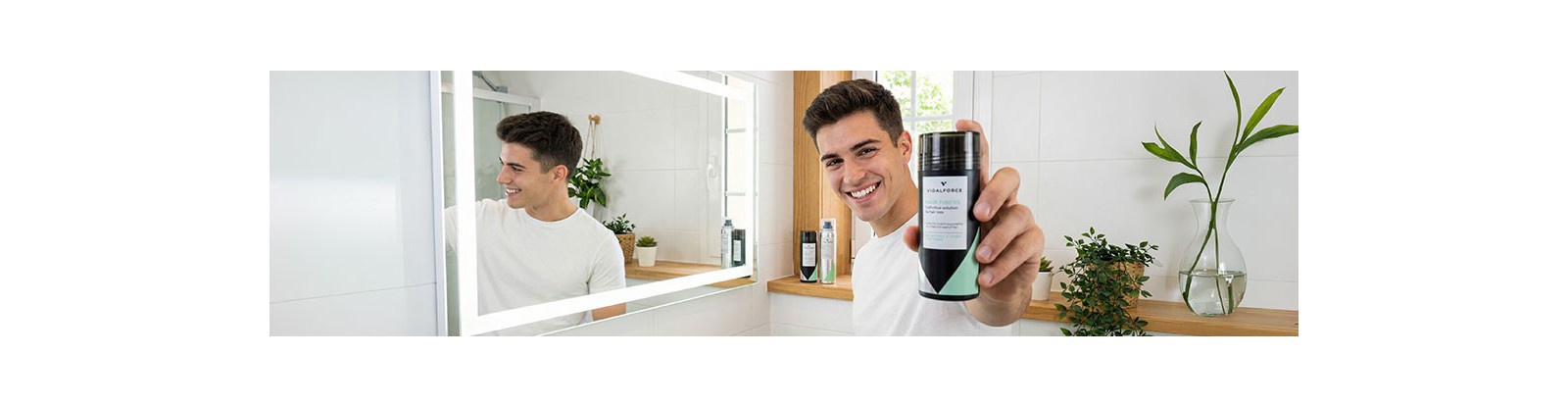 Fibre capillari VidalForce - Nasconde l'alopecia all'istante
