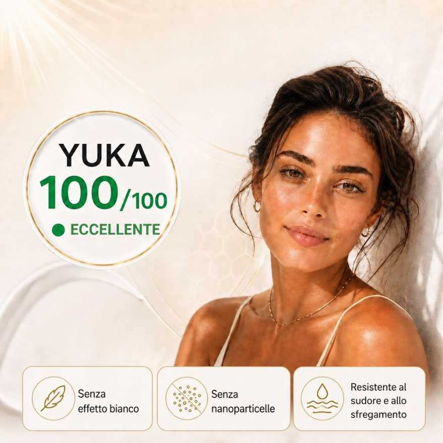 Glow Day SPF 50 protezione chimica pulita senza filtri UV controversi