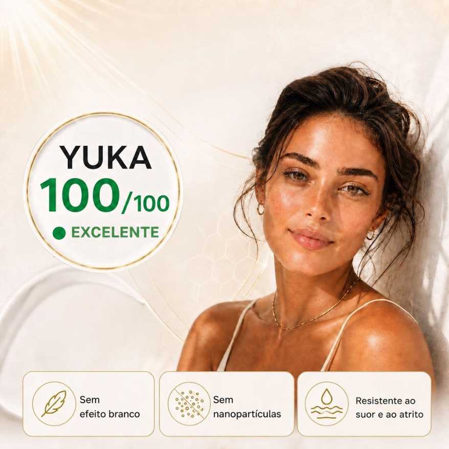 Glow Day SPF 50 proteção química limpa sem filtros UV controversos